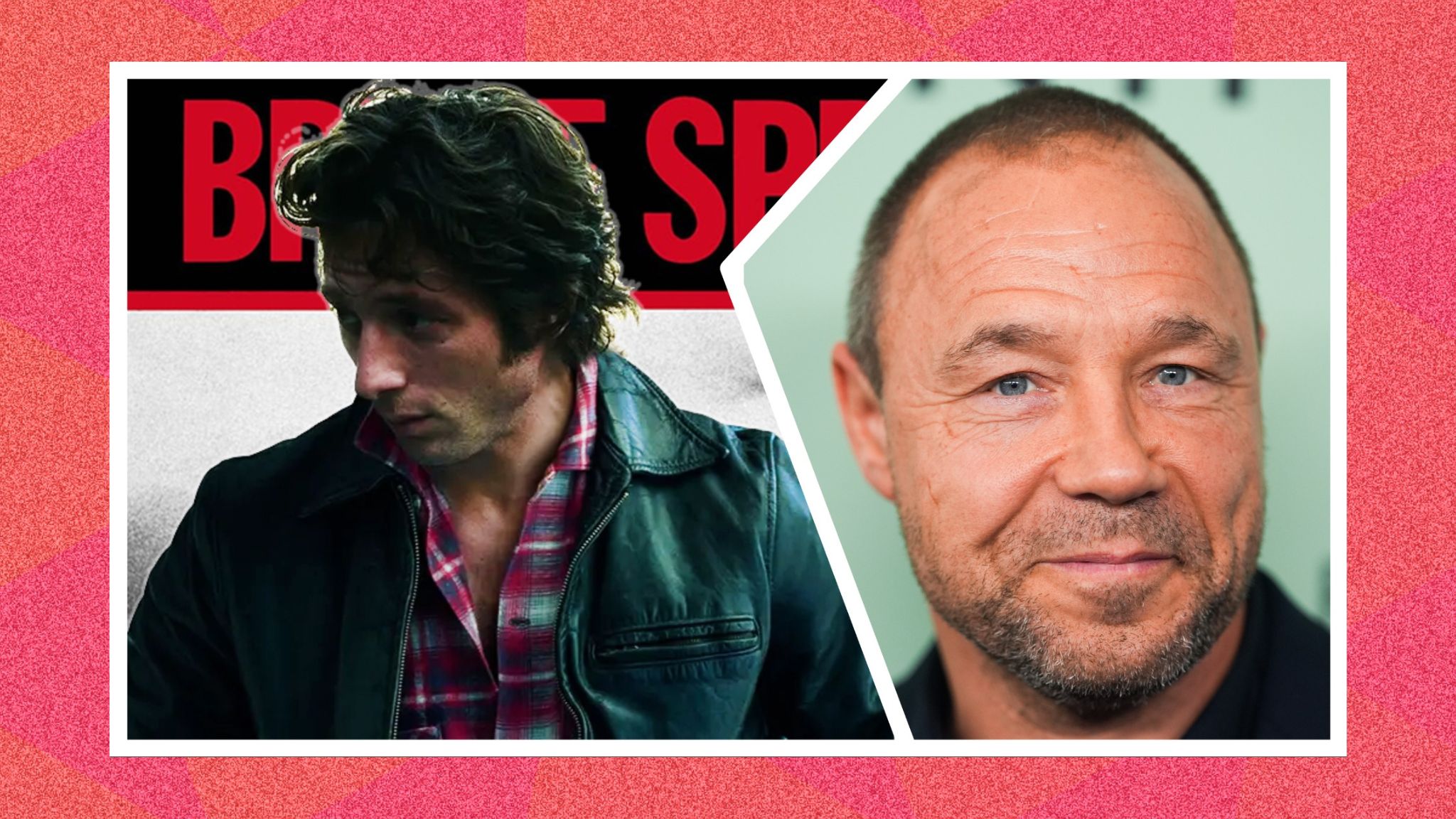 Jeremy Allen White and Stephen Graham in Springsteen: Deliver Me From Nowhere