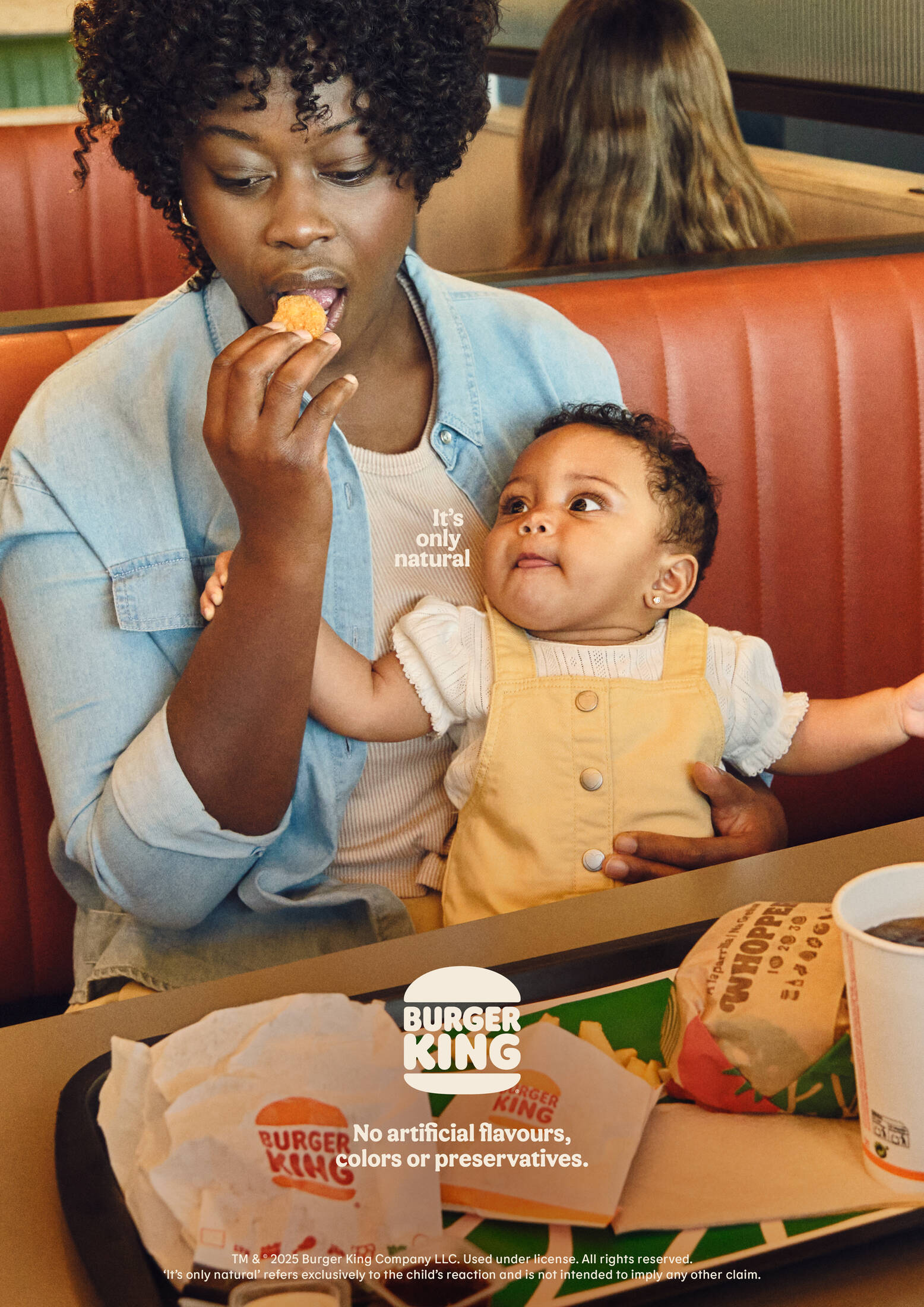 Burger King ads featuring babies hyptonised by Whoppers
