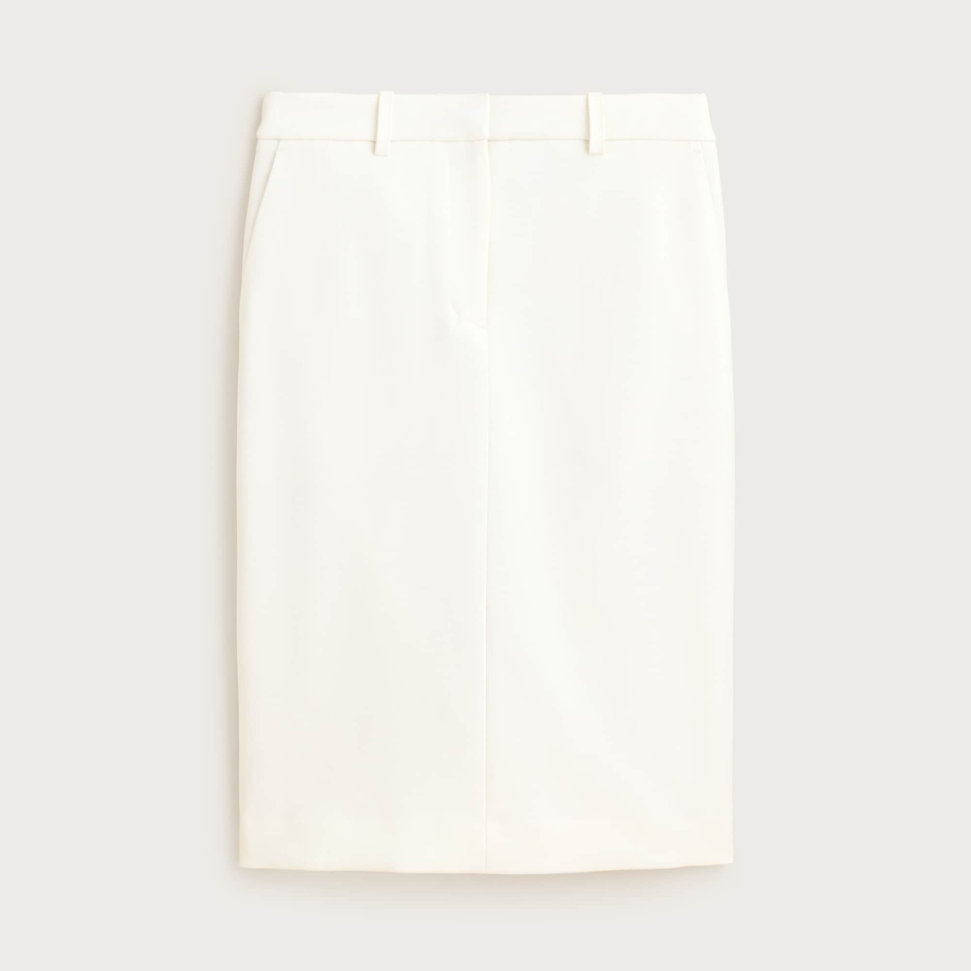 Trouser Pencil Skirt in Four-Season Stretch