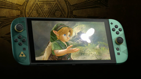 The Legend of Zelda Switch 2 displays Link gazing at Navi in the Ocarina of Time remake