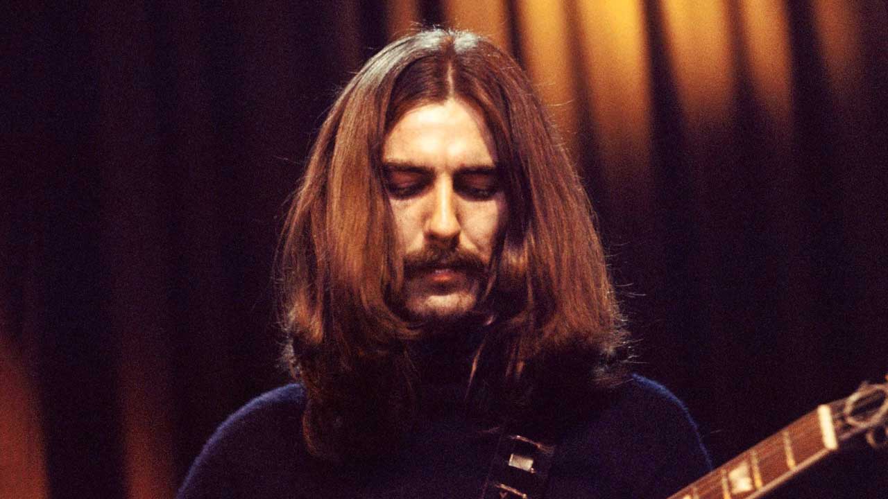 George Harrison onstage