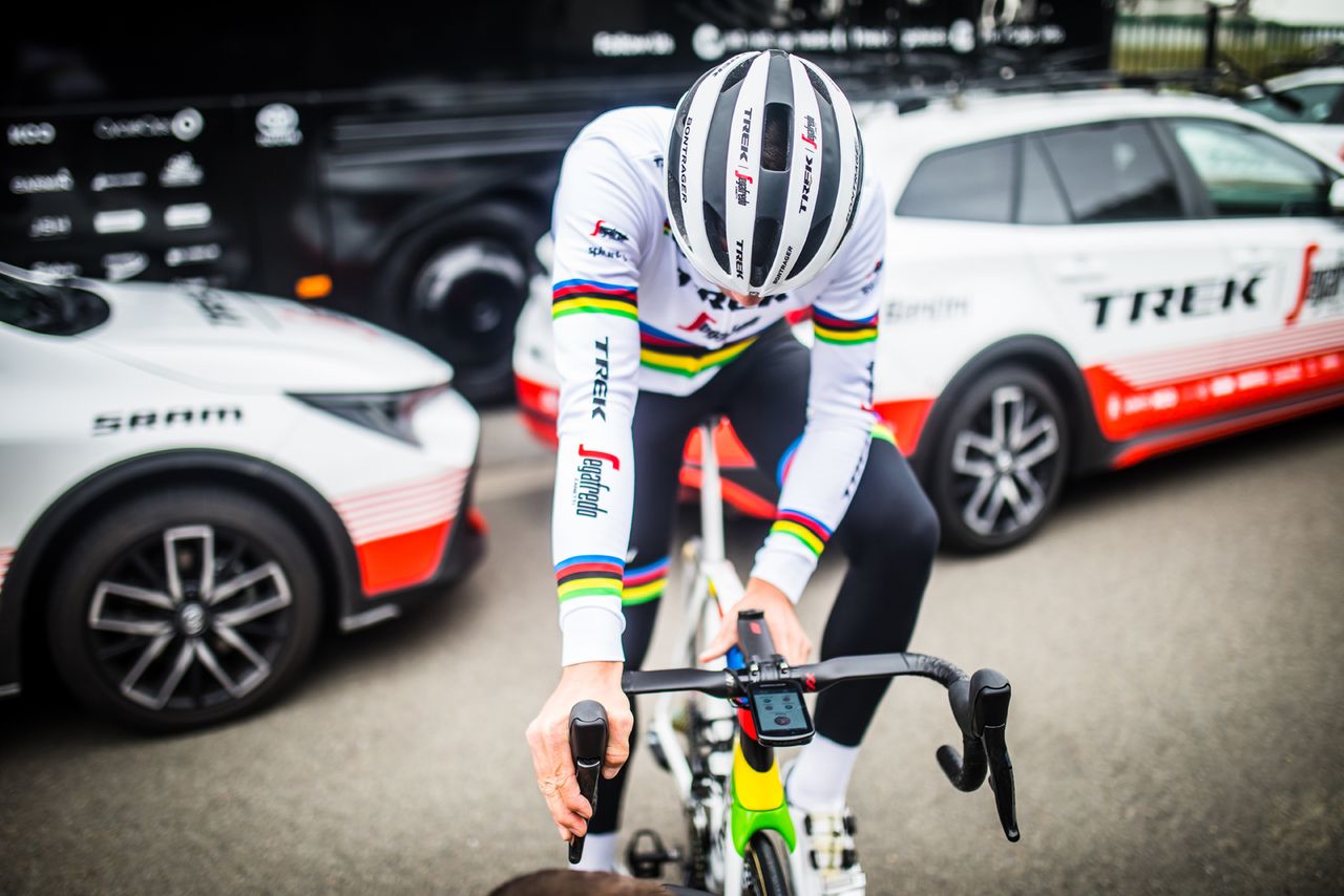 Mads Pedersen's World Champion Trek Madone