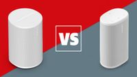 Sonos Era 100 vs Sonos Play speakers as a versus banner image