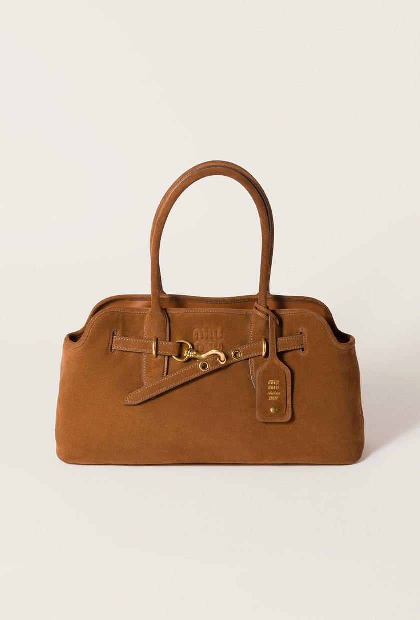 Miu Miu, Aventure Suede Bag
