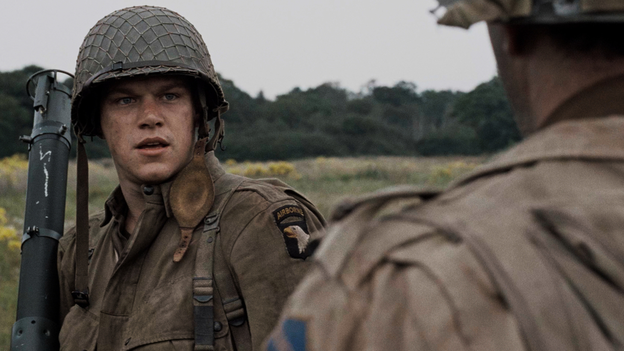 Matt Damon en Salvar al soldado Ryan