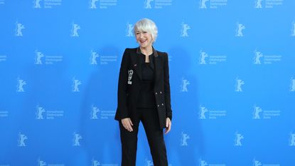  Helen Mirren poses at the &quot;Homage Helen Mirren&quot; photo call during the 70th Berlinale International Film Festival Berlin at Grand Hyatt Hotel on February 27, 2020 in Berlin, Germany.