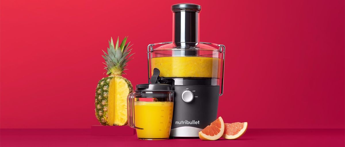 Nutribullet Juicer with pineapple