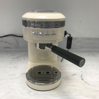 KitchenAid espresso machine on countertop