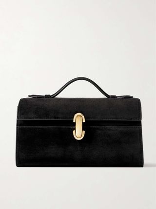 Symmetry Pochette Suede Tote