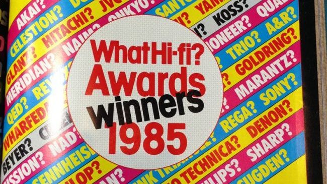 A brief history of What Hi-Fi? Awards magazine covers