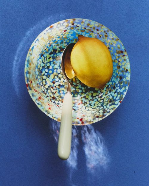 Multicolored Speckled Glass Bowl