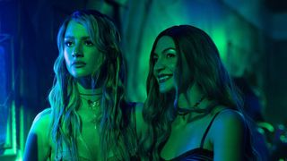 Grace Van Patten and Natalee Linez in Tell Me Lies