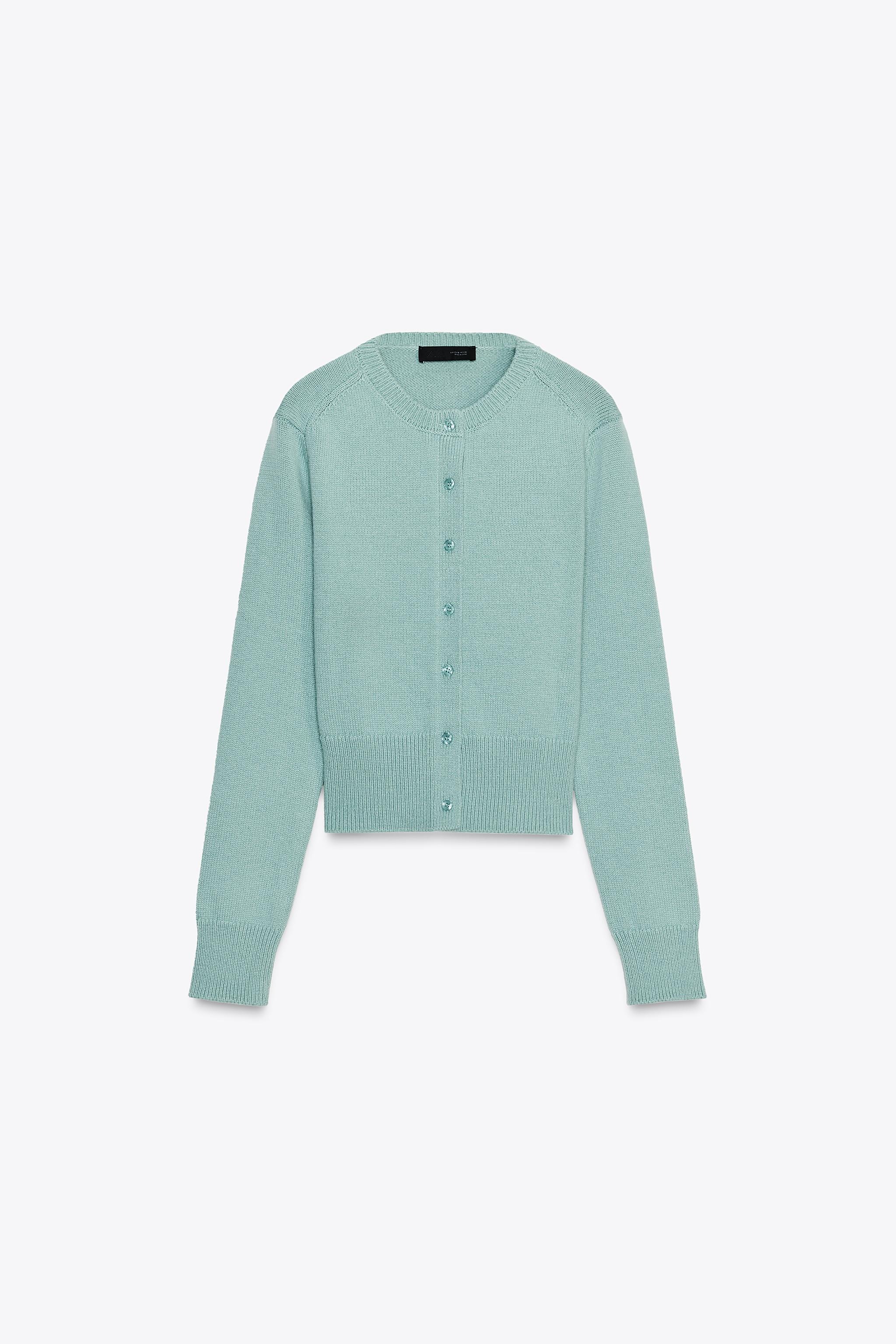 Zara, Plain Knit Cardigan