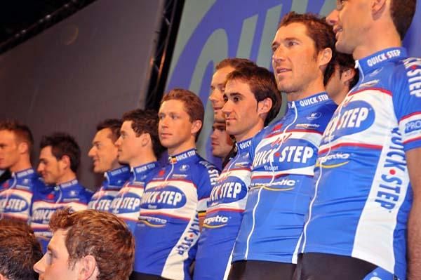 Team Quick Step is run by Patrick Lefevere.