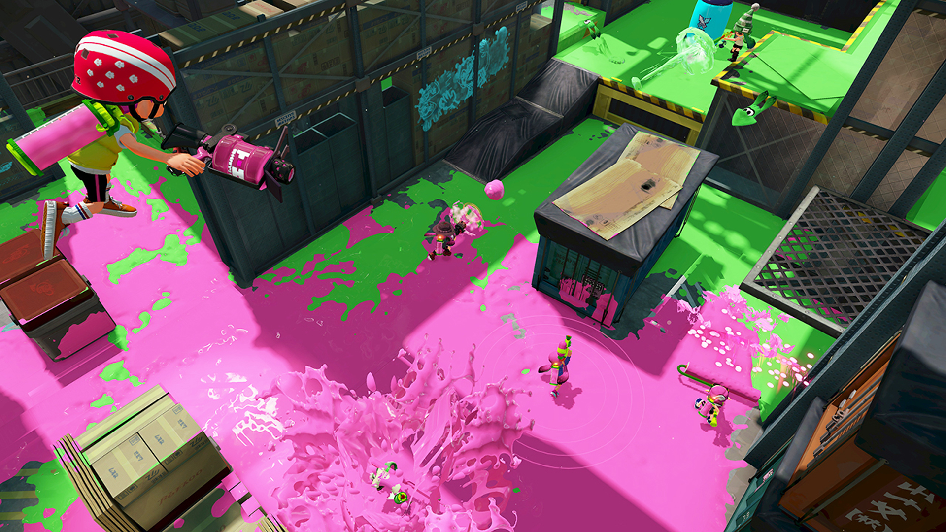 Splatoon Wii U screenshot