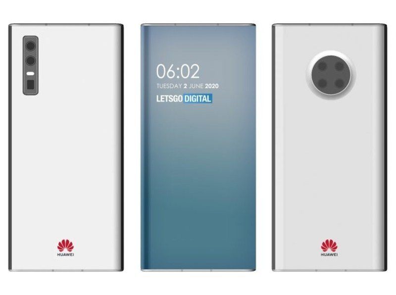 Huawei Patent Under Display Camera