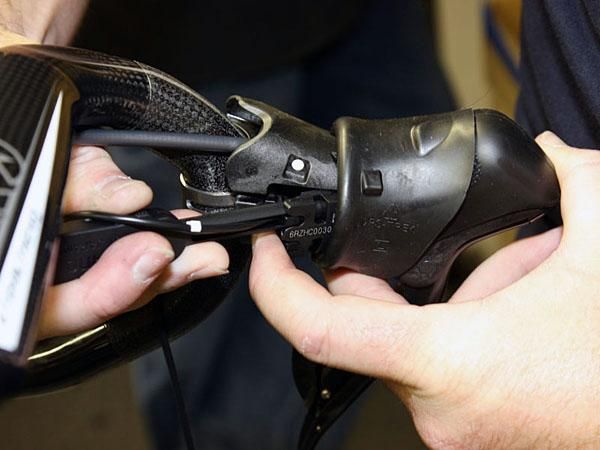 A special tool is included with the group for both installing and removing the cable connections.