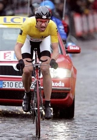 Germany's Jens Voigt (Team CSC) won the Critérium International for the fourth time, equalling Jacques Anquetil