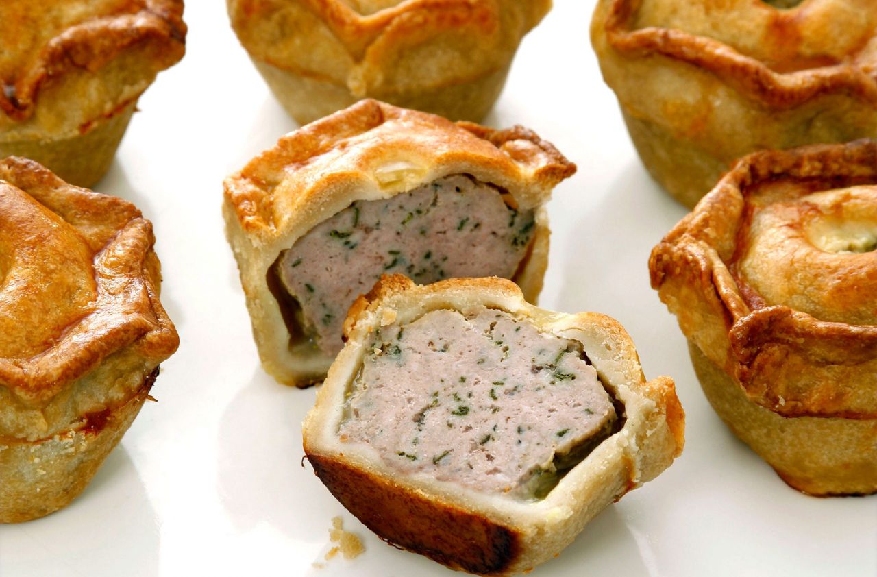 Classic pork pies