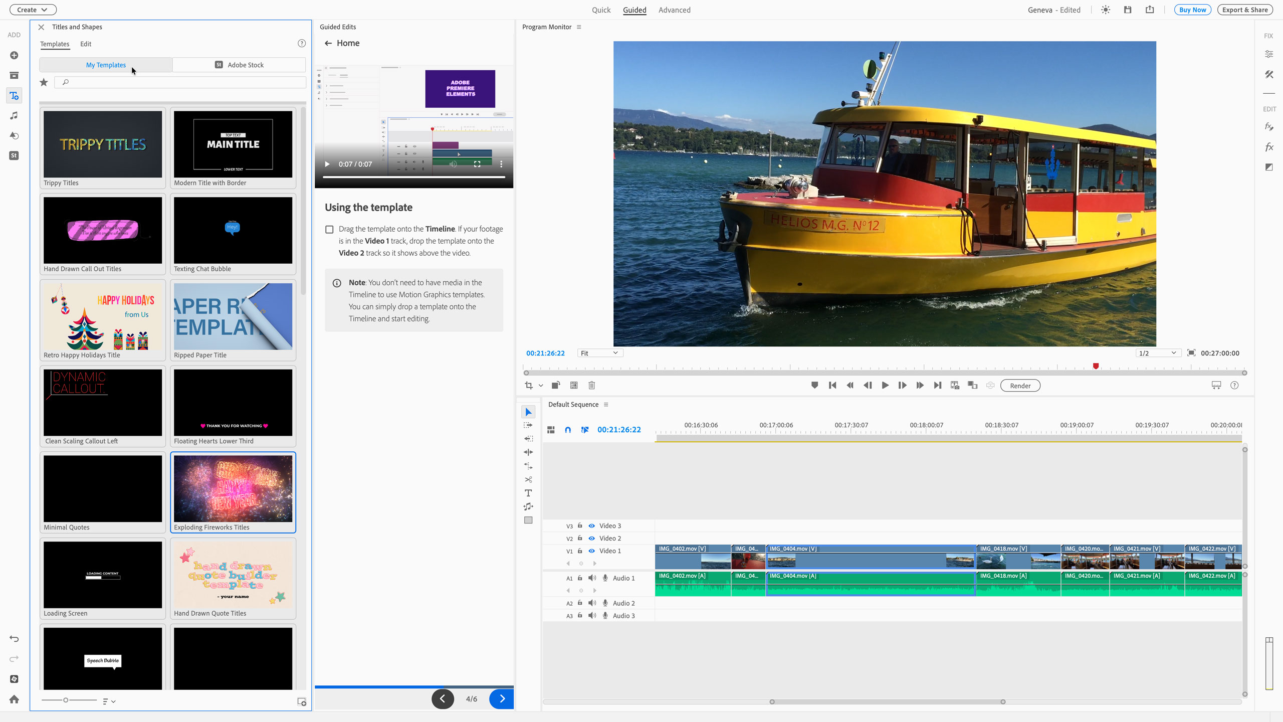 Adobe Premiere Elements 2026 screenshot