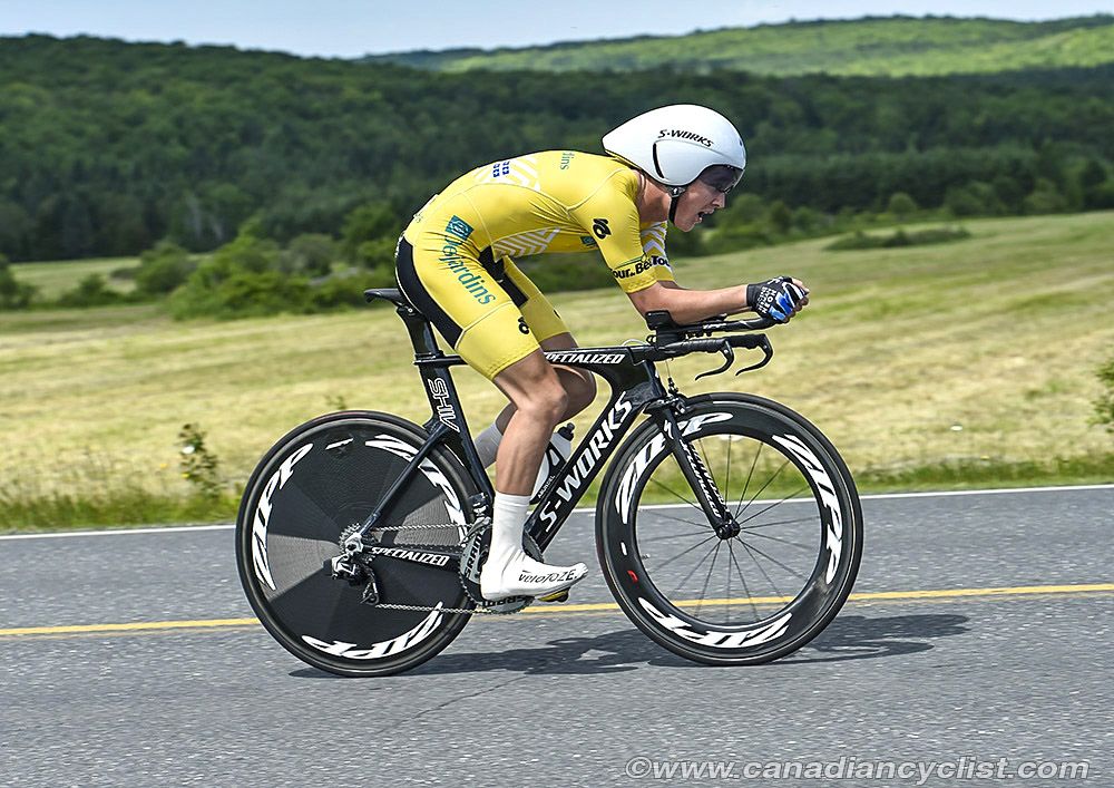 Gregory Daniel (Axeon Hagens Berman) retained the overall lead