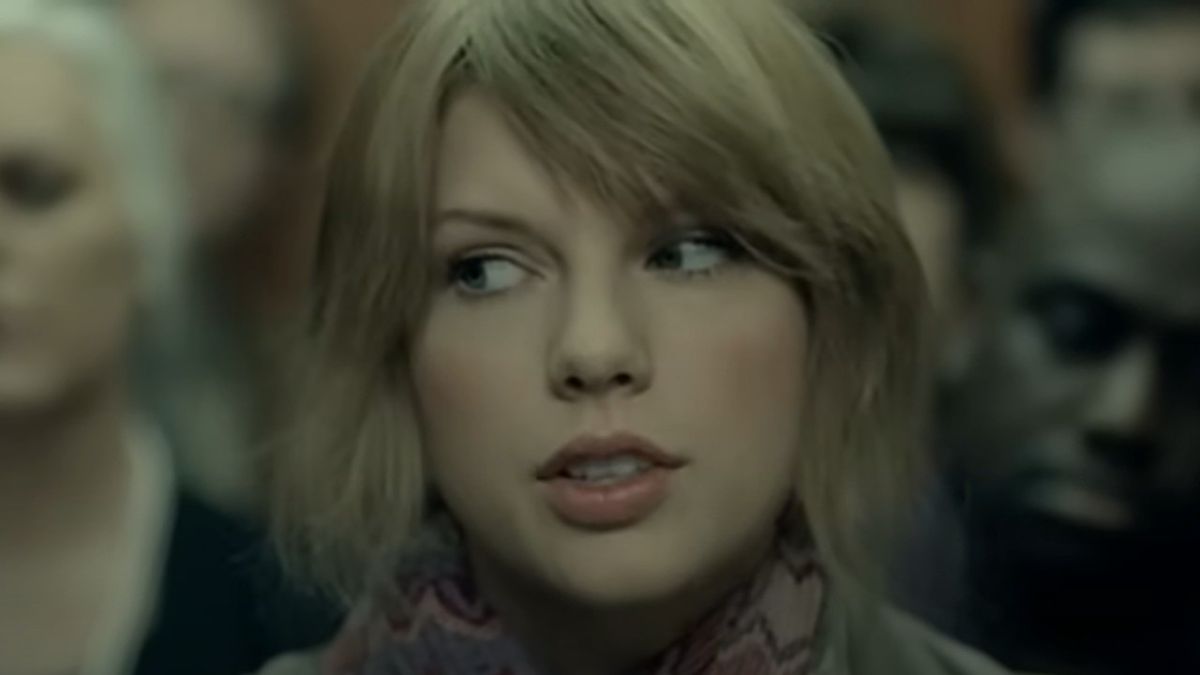 Taylor Swift in the &quot;Ours&quot; music video.