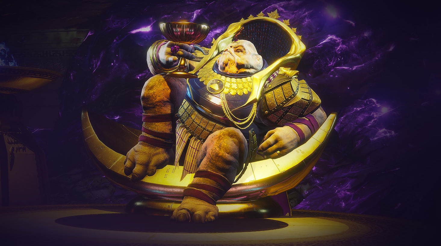 Calus in his Leviathan.