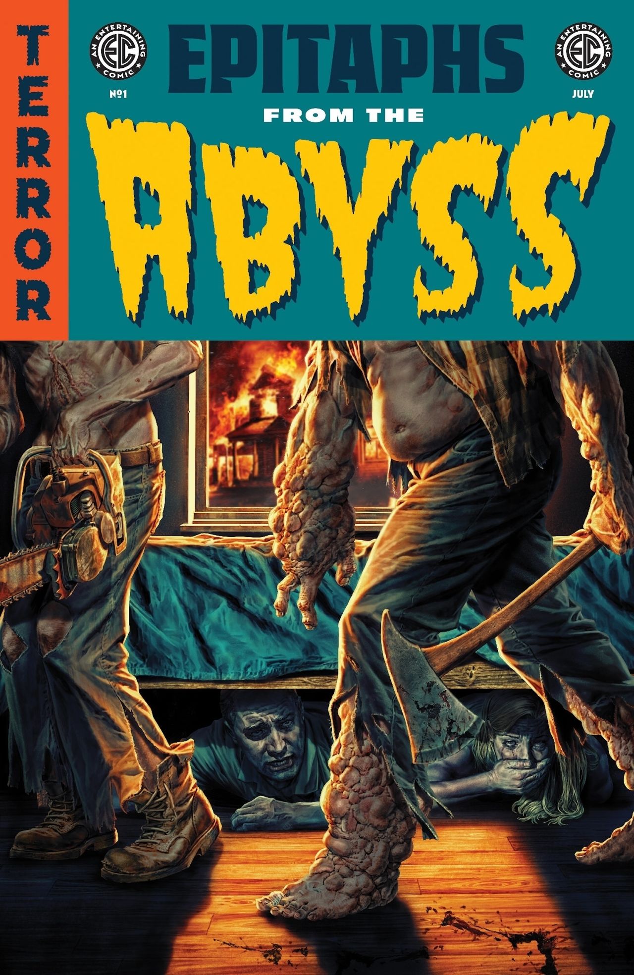 Covers for Epitaphs from the Abyss #1 and #2