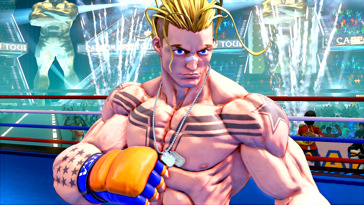 Street Fighter V Luke screenshot