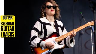 Anna Calvi performs at TOdays Festival 2023 at sPAZIO211 in Turin, Italy on August 26, 2023