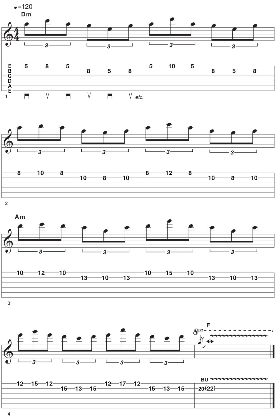 Fast Pentatonics Example
