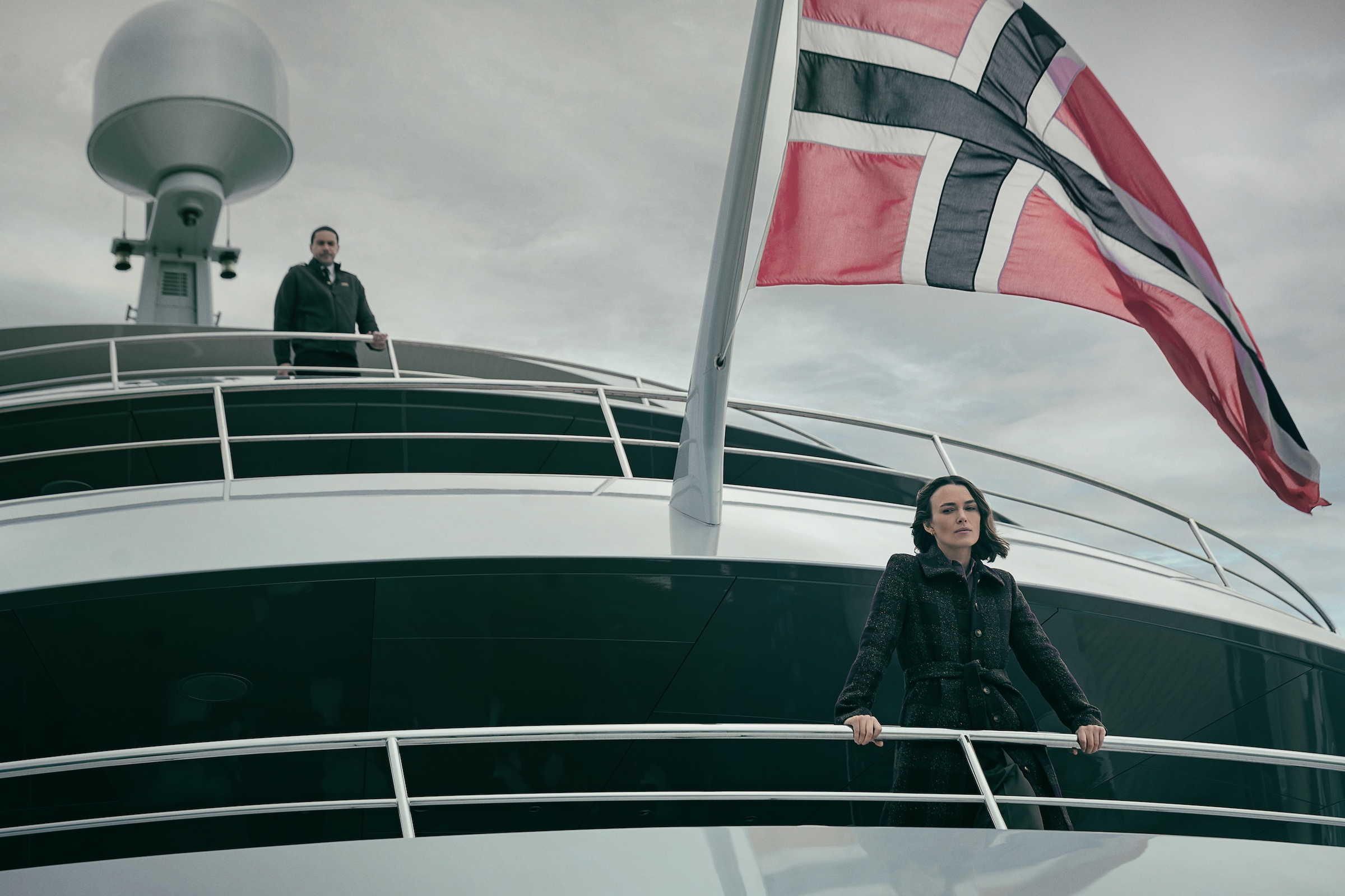 There's a mystery at sea in The Woman in Cabin 10.