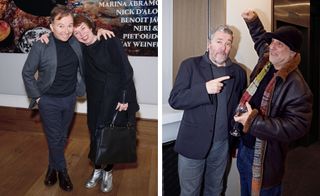 Tony Chambers and Jean Nouvel Design director Odile Fillion; designers Philippe Starck and Ron Arad