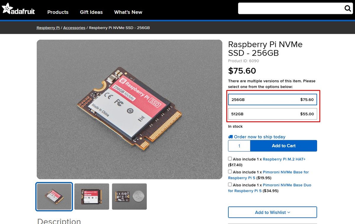 Raspberry Pi 500+ Price Comparison