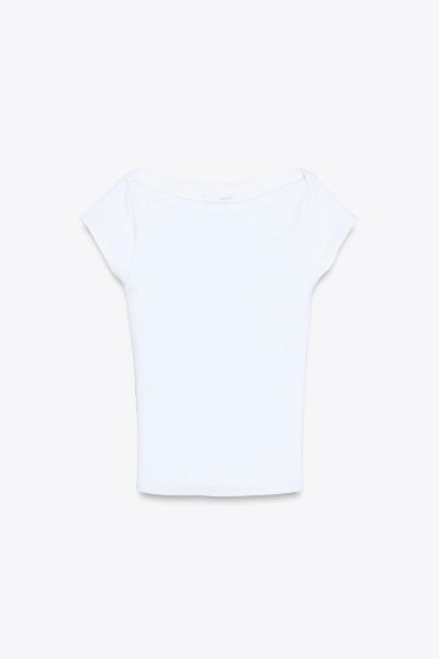 ZARA, Boatneck T-Shirt
