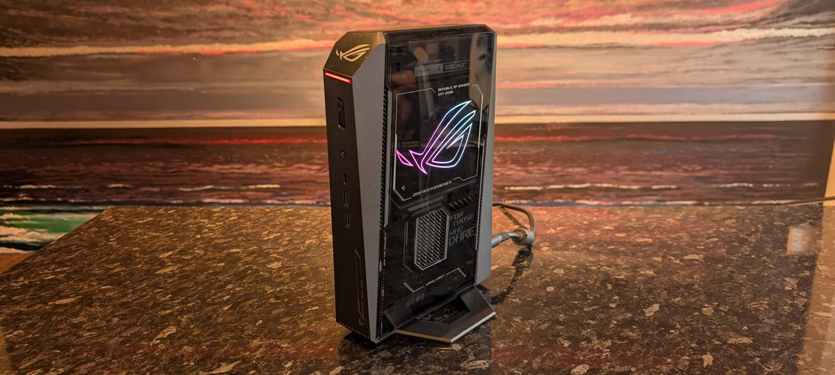 The new Asus ROG NUC might actually be the best compact gaming PC I've ever seen - and it's smaller than a PS5, too