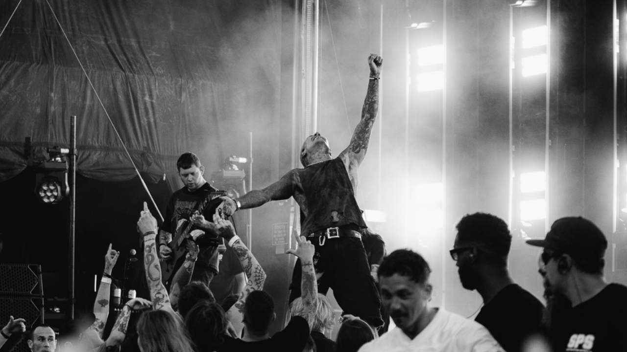 Bring Me The Horizon on stage