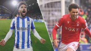 Sorba Thomas of Huddersfield Town and Brennan Johnson of Nottingham Forest could both feature in the Huddersfield vs Nottingham Forest live stream