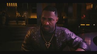 Idris Elba i Cyberpunk 2077.