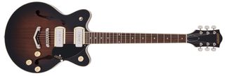 Gretsch G2655-P90 Streamliner Center Block Jr. Double-Cut P90 with V-Stoptail Brownstone