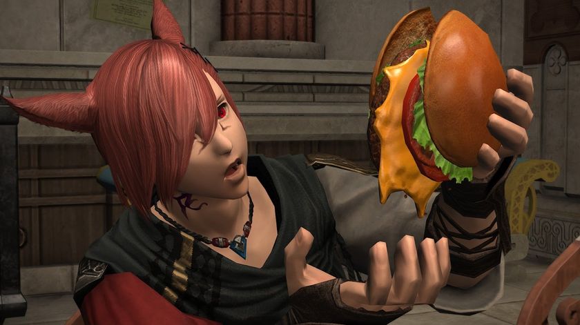A burger in FF14
