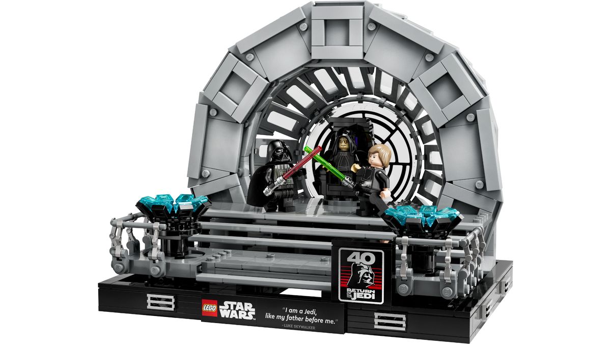Lego Throne Room Diorama