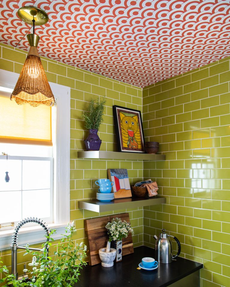 22 kitchen wallpaper ideas modern designs to update your cooking