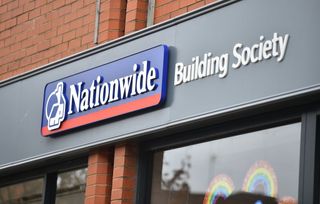 The front of a Nationwide high street branch