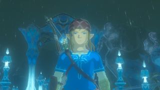 Link squints in The Legend of Zelda: Breath of the Wild