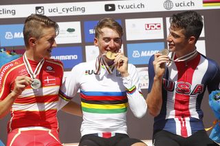 Gold for Brandon McNulty at the 2016 time trial world championships