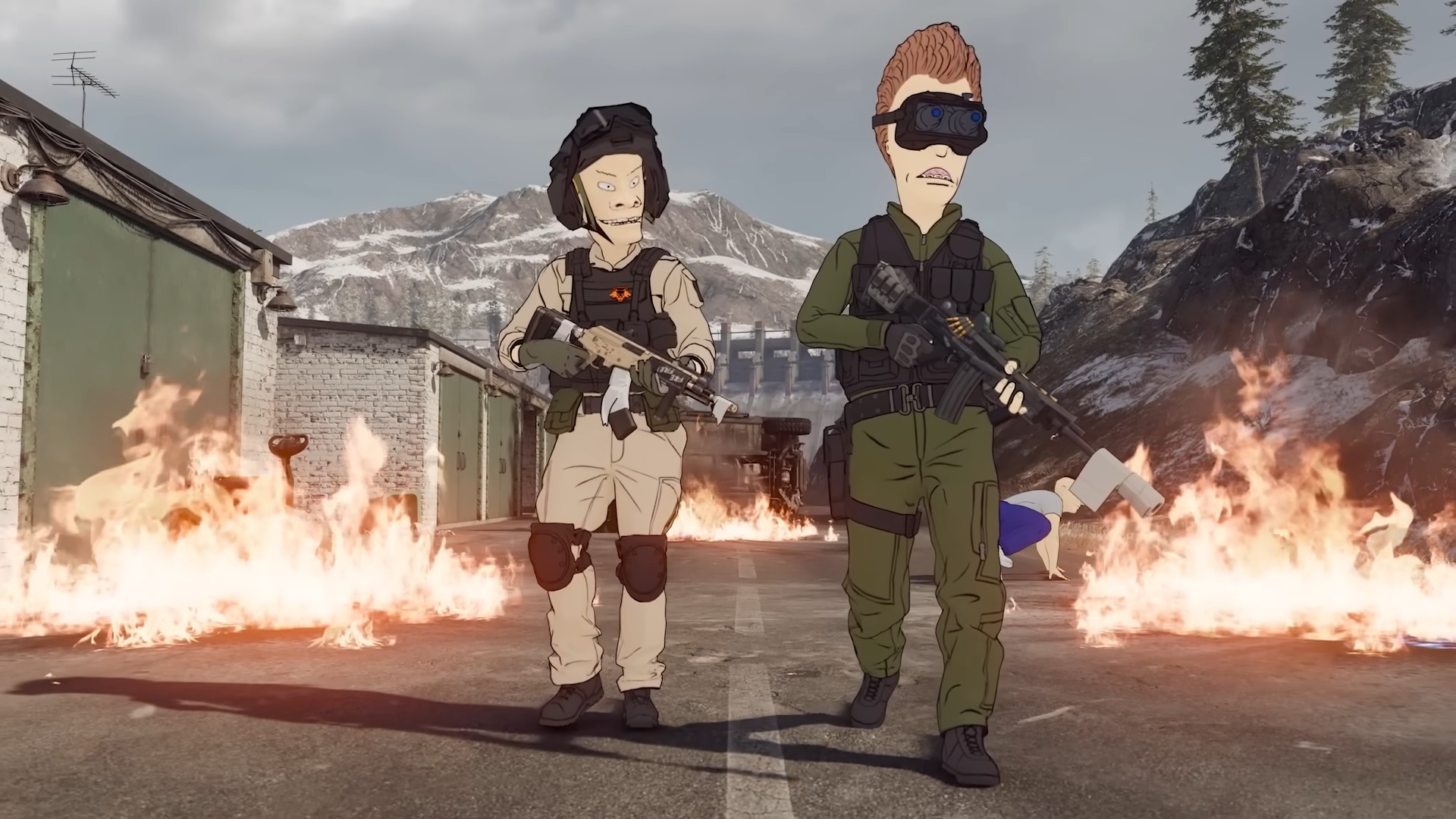 Call of Duty: Black Ops 6 Beavis and Butthead skins