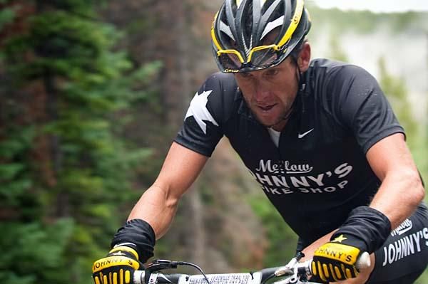 Lance Armstrong said after the race that the decision to go it alone was driven in part by the need to put in a big effort to warm up!