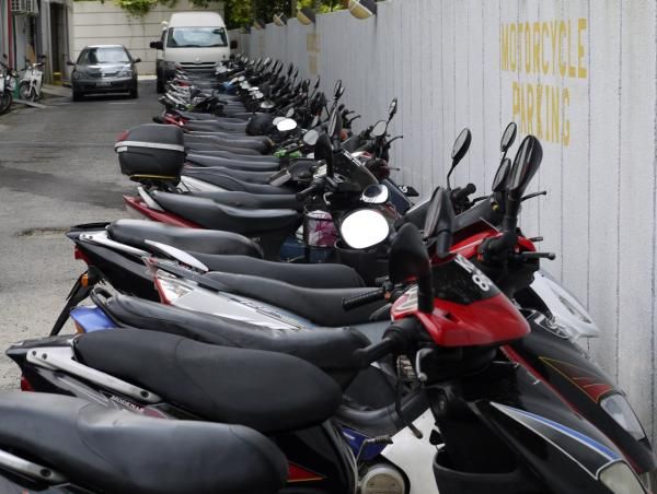 A typical Malaysian Parking lot