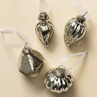 Mercury Bauble Ornaments (set of 4)